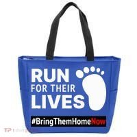 Run for Their Lives Tote Bag thumb 0