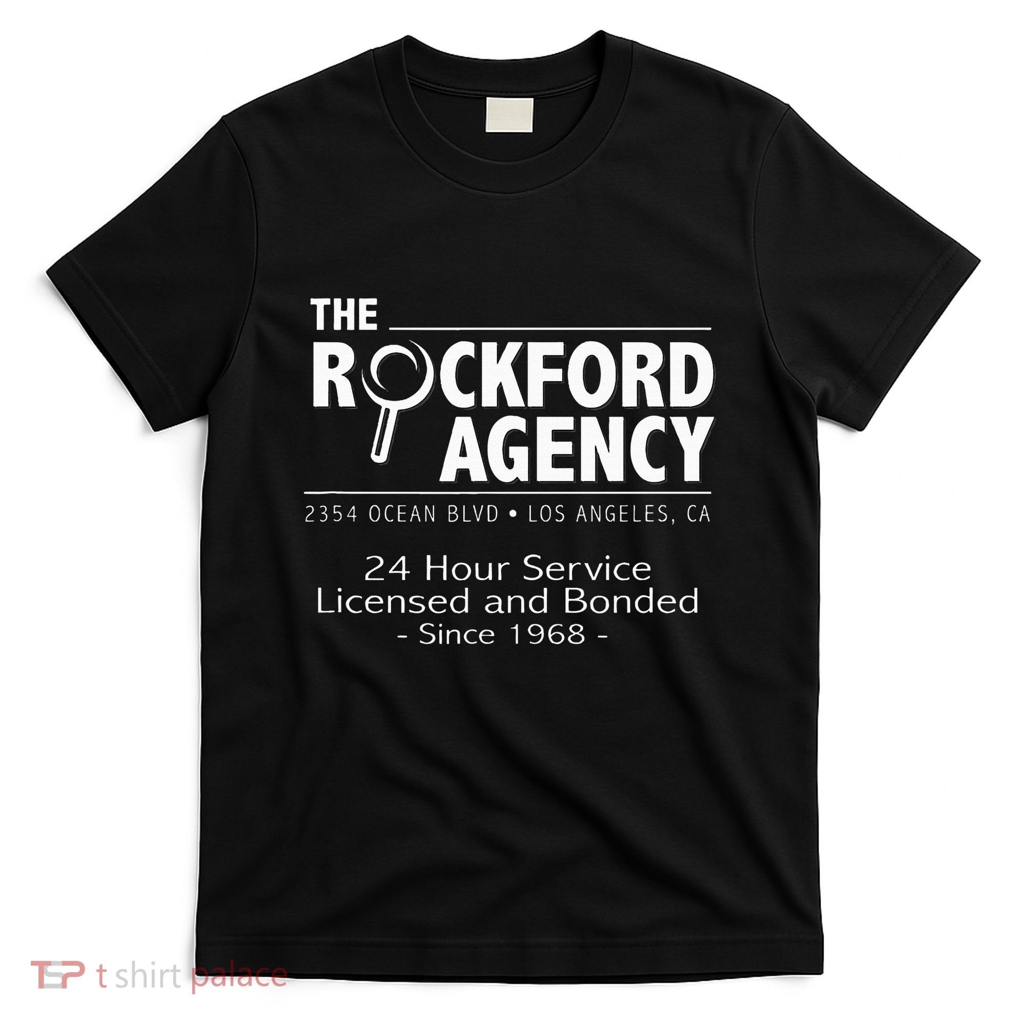 Rockford Files The Rockford Agency Classic Tv T-Shirt