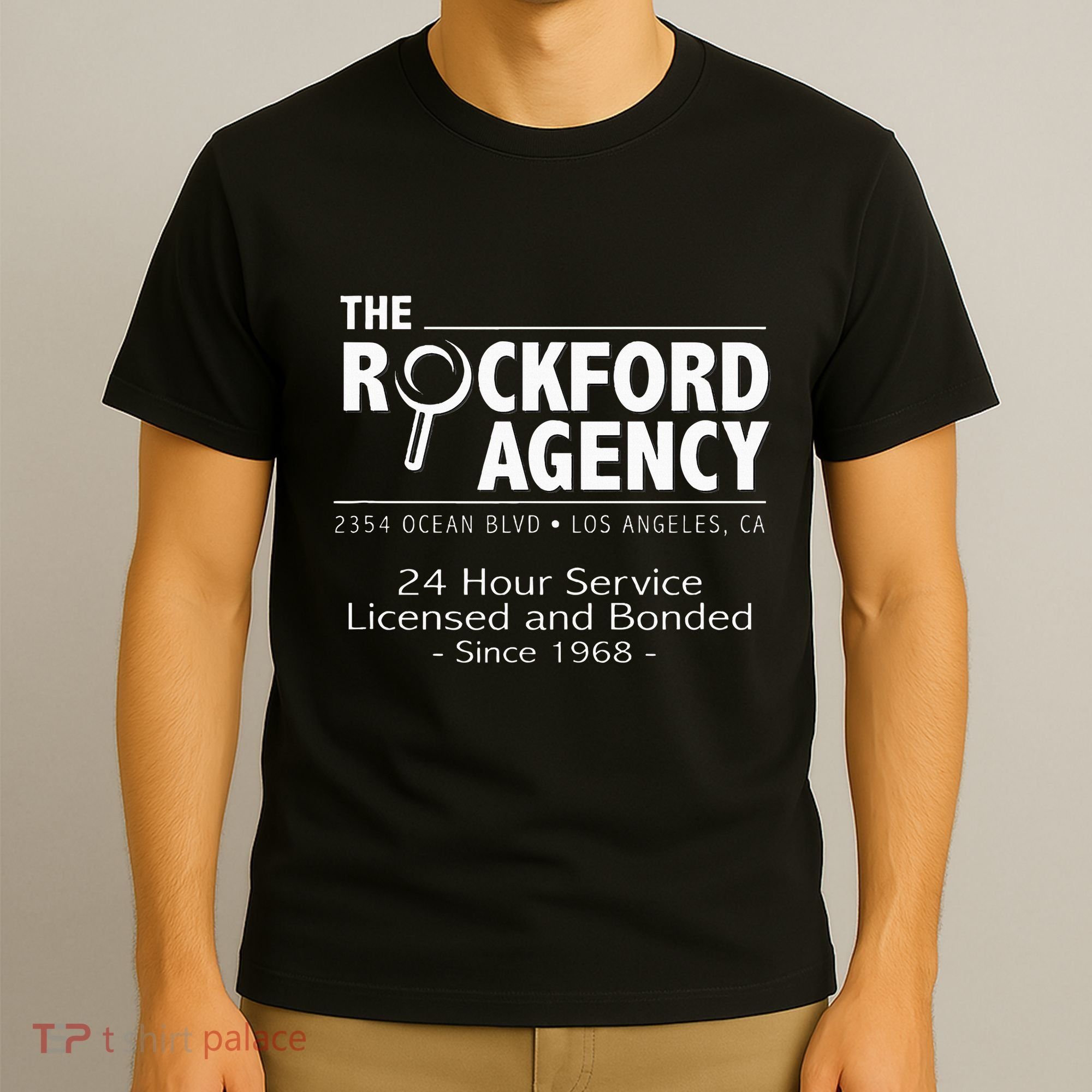 Rockford Files The Rockford Agency Classic Tv T-Shirt