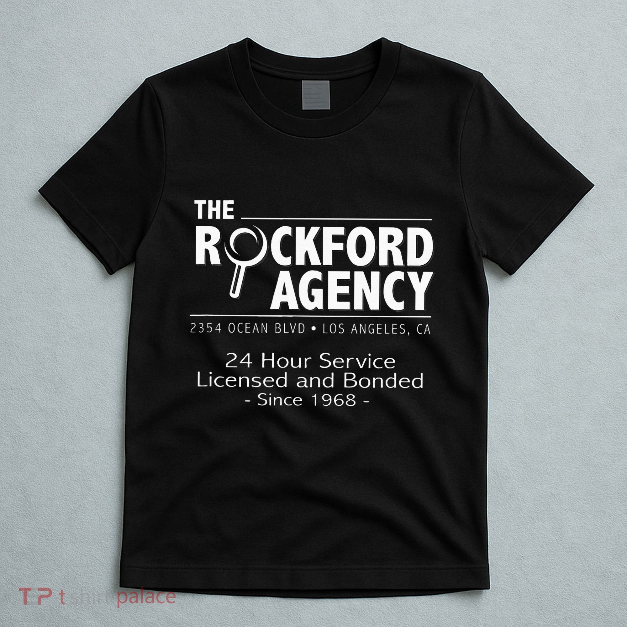 Rockford Files The Rockford Agency Classic Tv T-Shirt