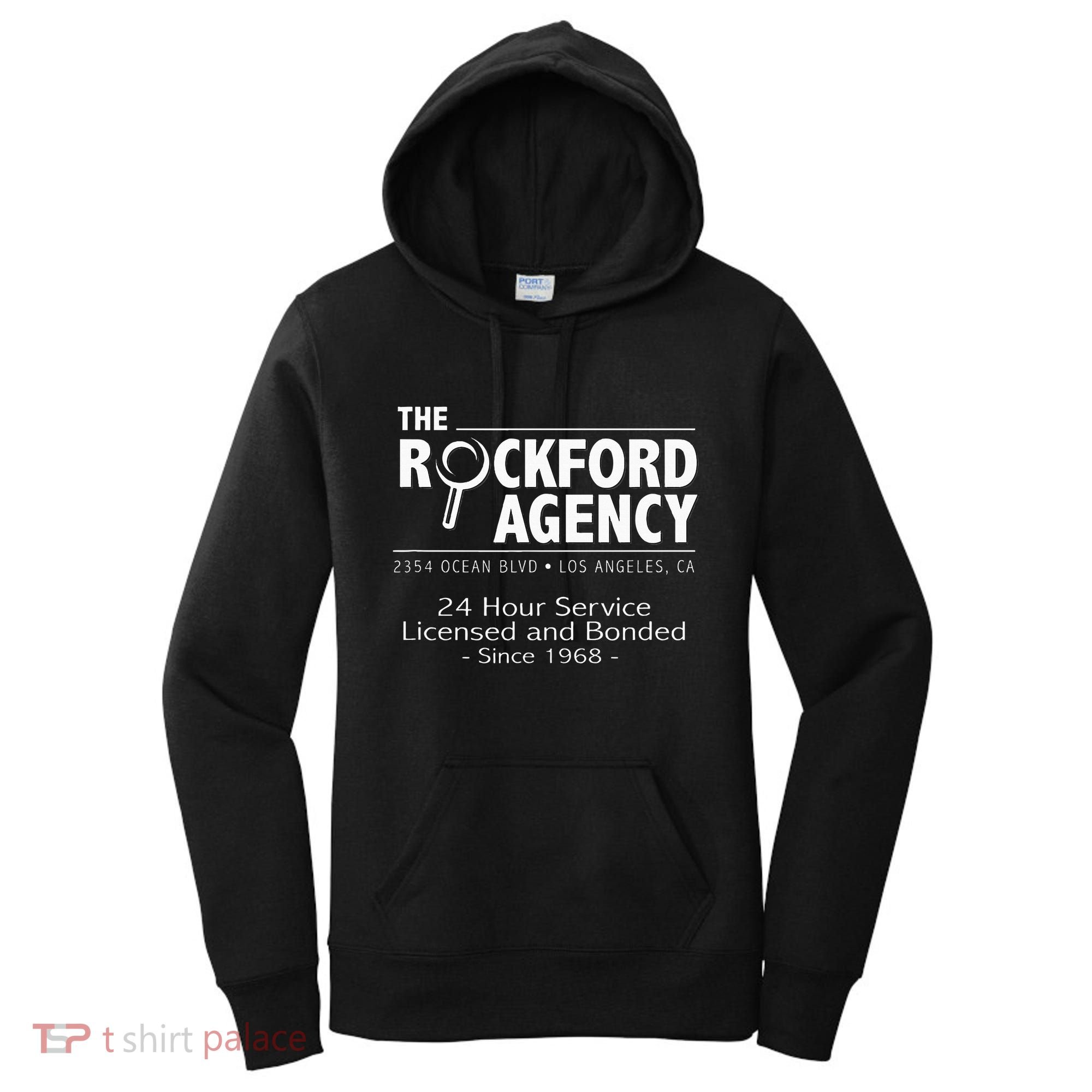 Rockford Files The Rockford Agency Classic Tv Women's Hoodie