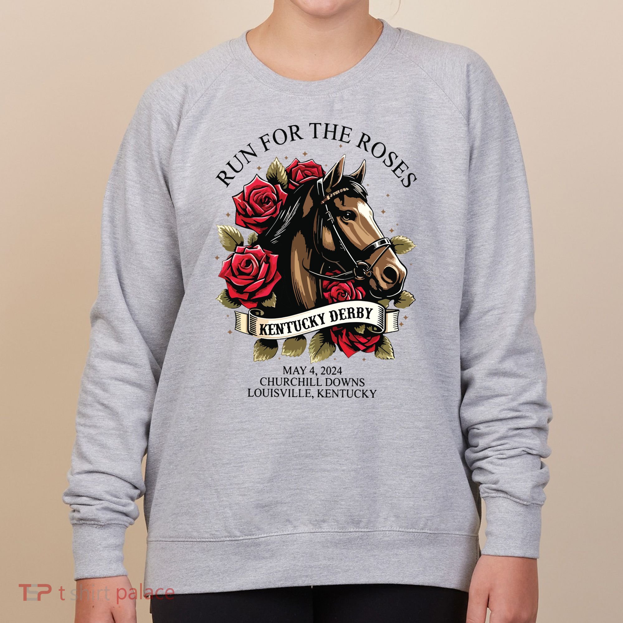Run For The Roses 150th Anniversary Women's Sweatshirt