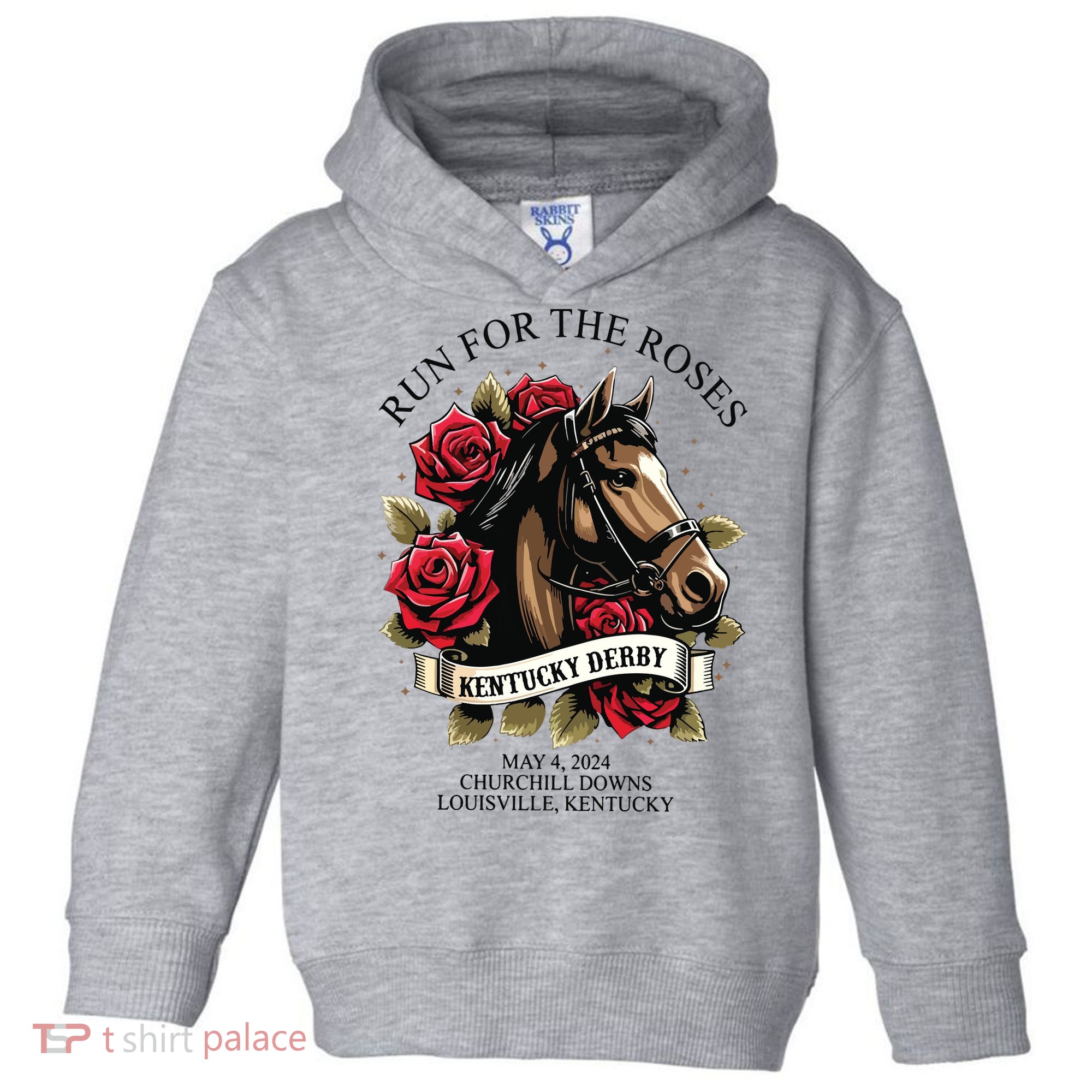 Run For The Roses 150th Anniversary Toddler Hoodie