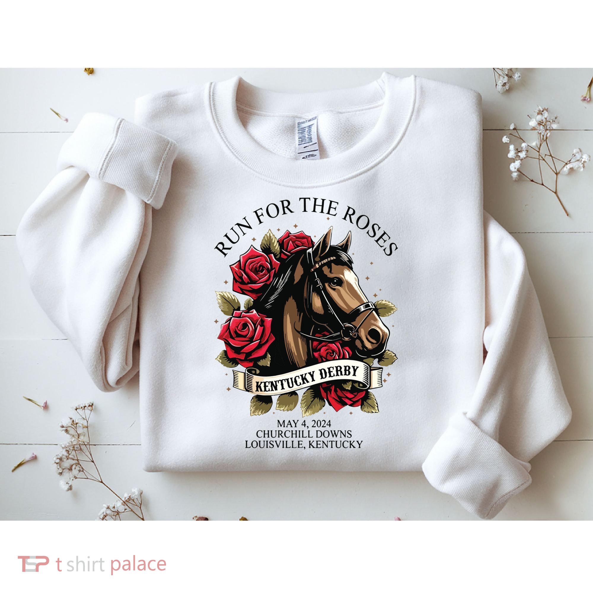 Run For The Roses 150th Anniversary Sweatshirt