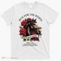 Run For The Roses 150th Anniversary T-Shirt thumb 0
