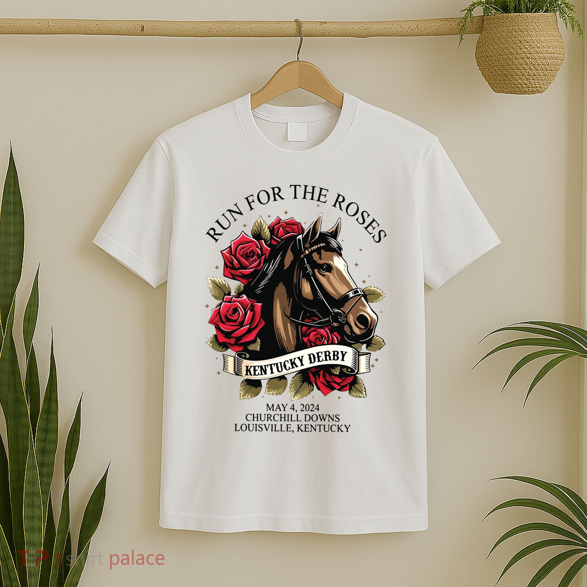Run For The Roses 150th Anniversary T-Shirt