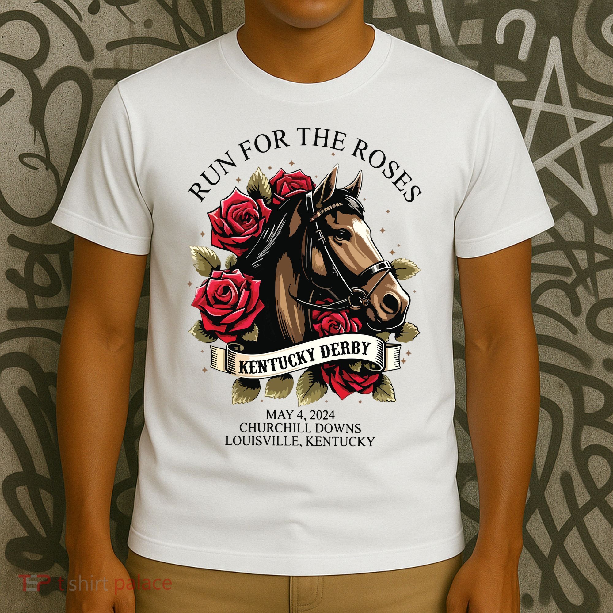 Run For The Roses 150th Anniversary T-Shirt