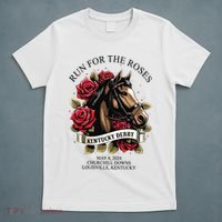 Run For The Roses 150th Anniversary T-Shirt thumb 5