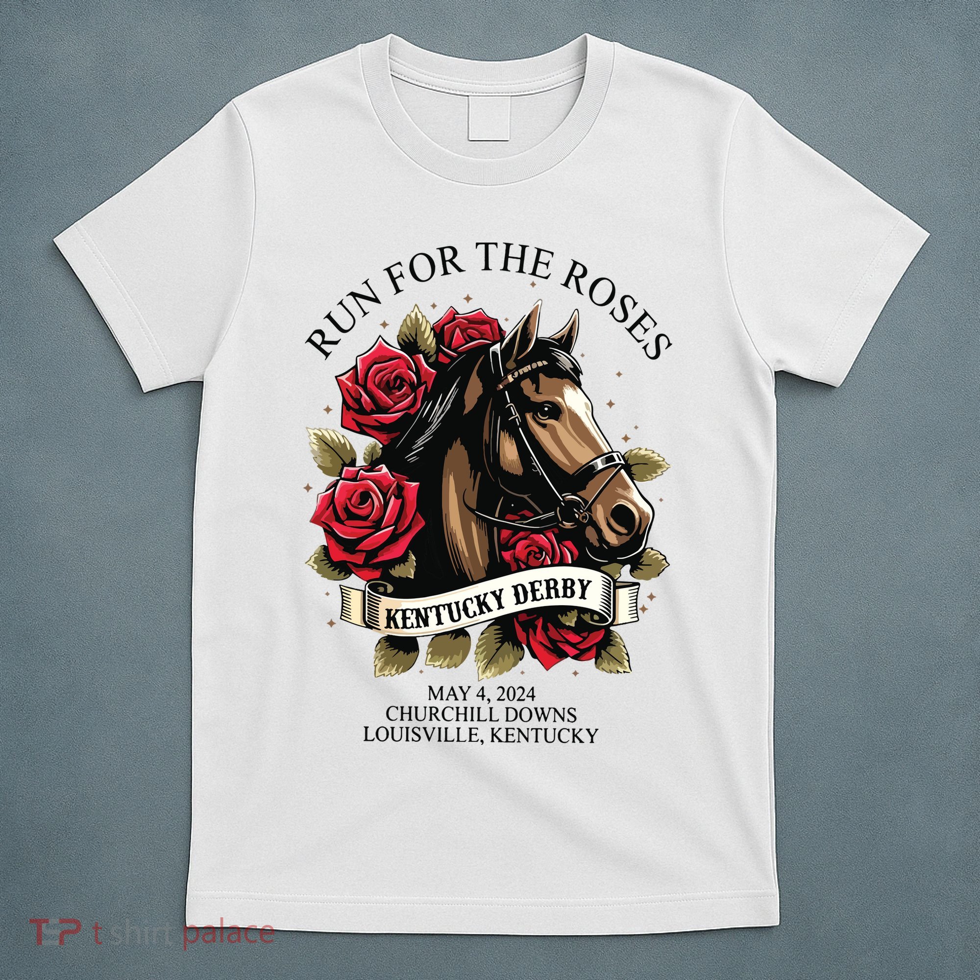 Run For The Roses 150th Anniversary T-Shirt
