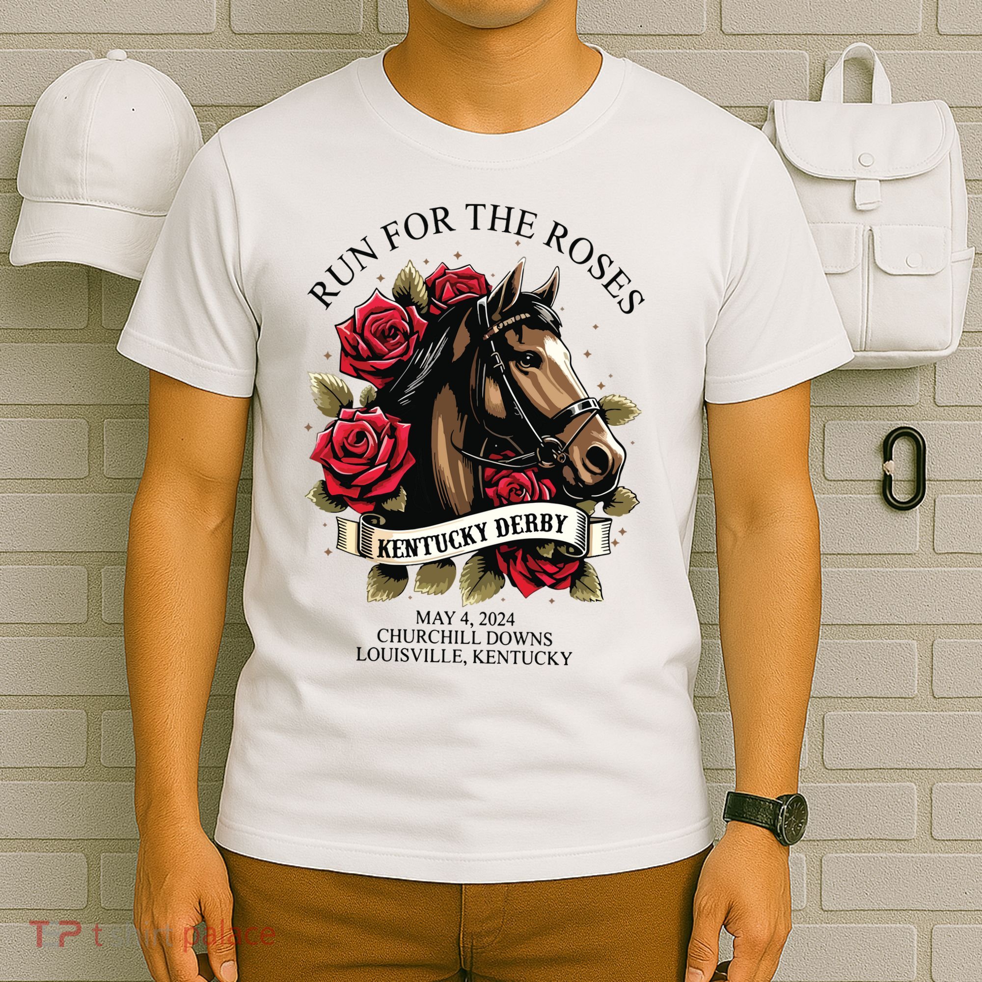 Run For The Roses 150th Anniversary T-Shirt