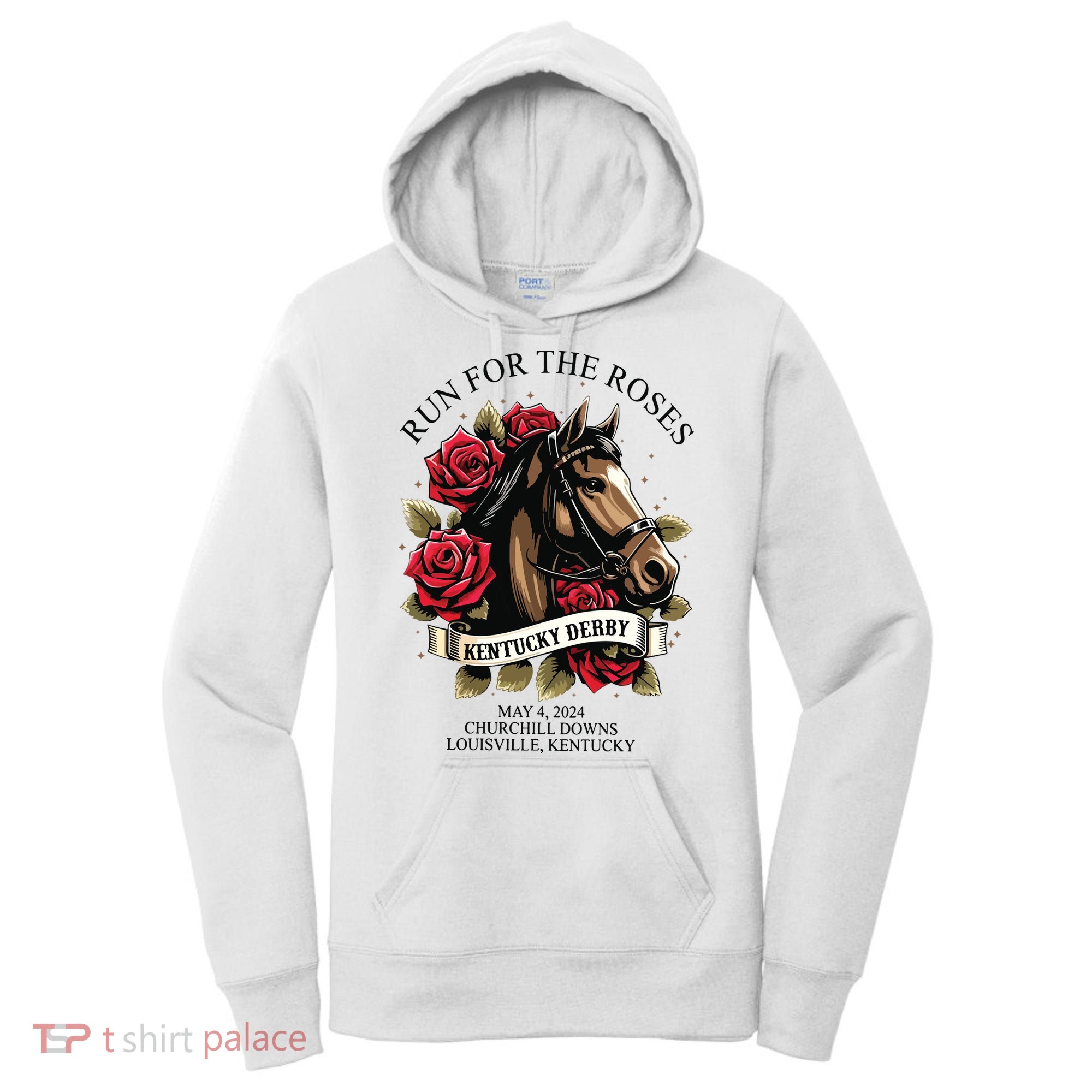 Run For The Roses 150th Anniversary Women's Hoodie