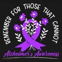 Remember For Thise That Cannot Alzheimers Awareness Doggie Tank thumb 4