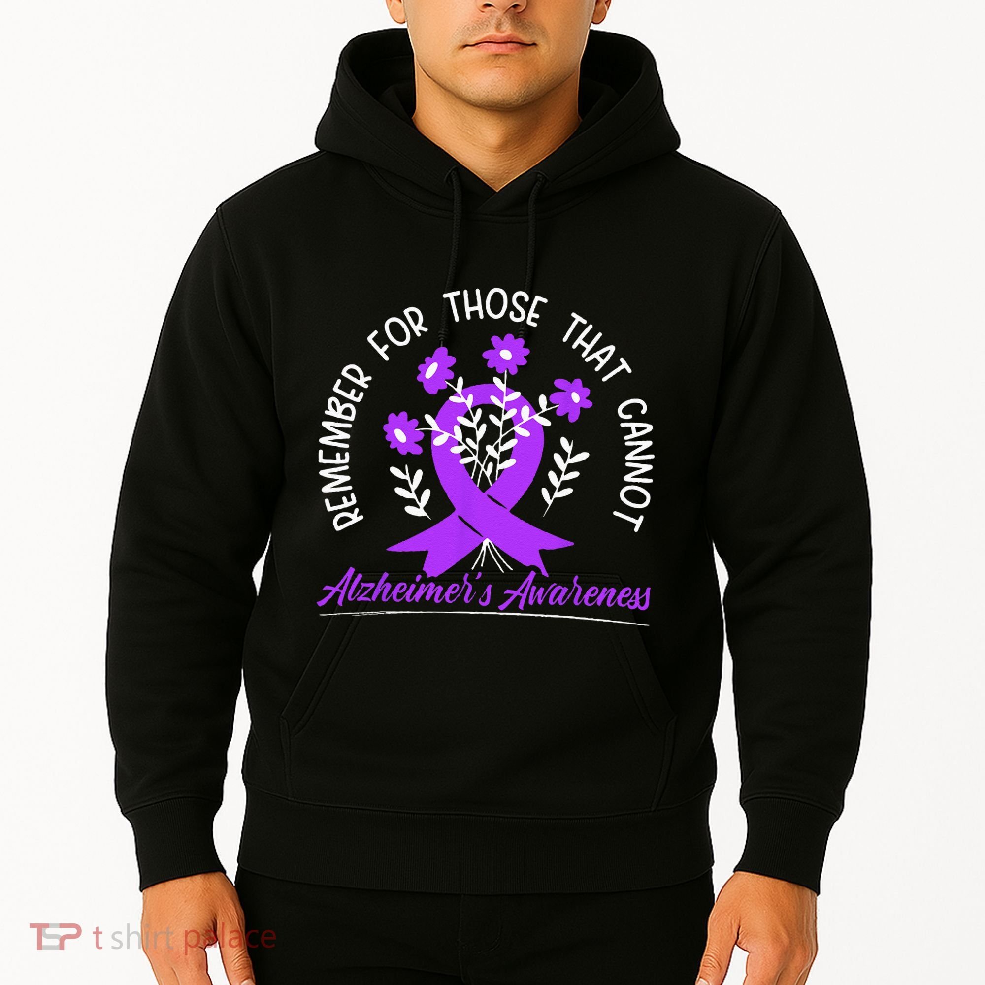 Remember For Thise That Cannot Alzheimers Awareness Hoodie