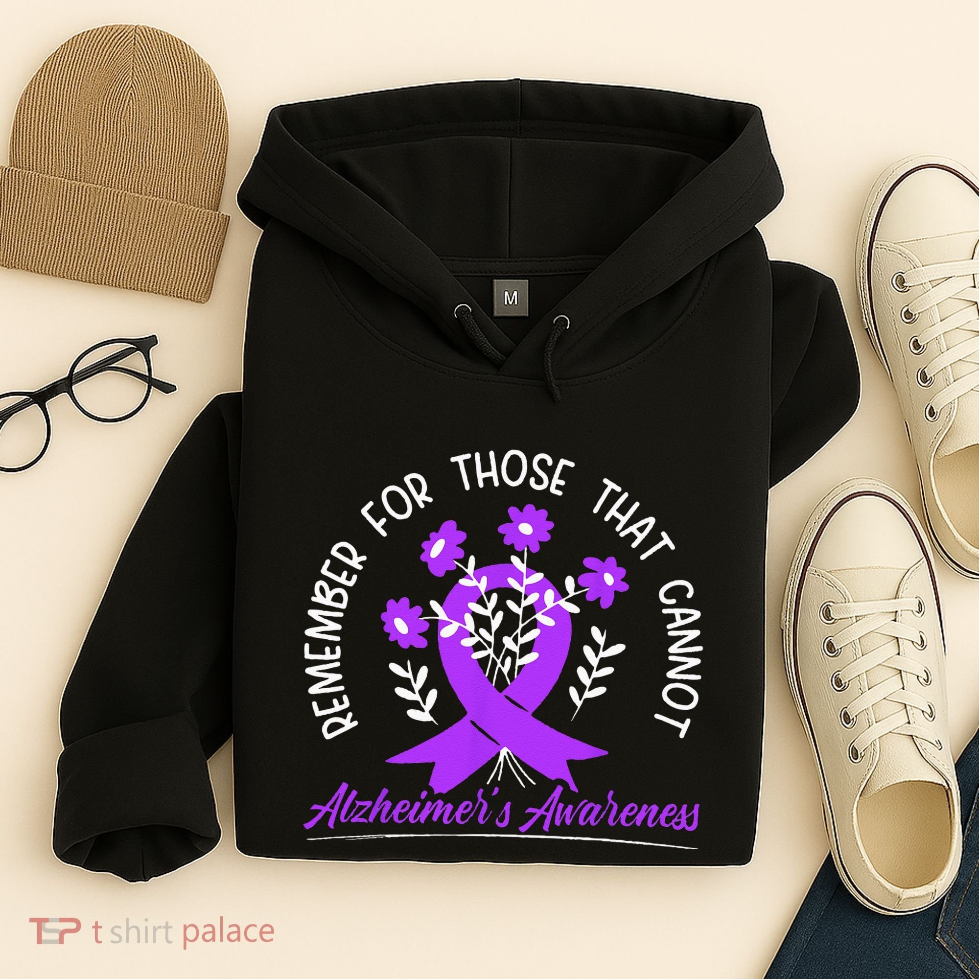 Remember For Thise That Cannot Alzheimers Awareness Hoodie