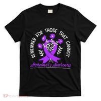 Remember For Thise That Cannot Alzheimers Awareness T-Shirt thumb 0