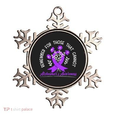 Remember For Thise That Cannot Alzheimers Awareness Ornament