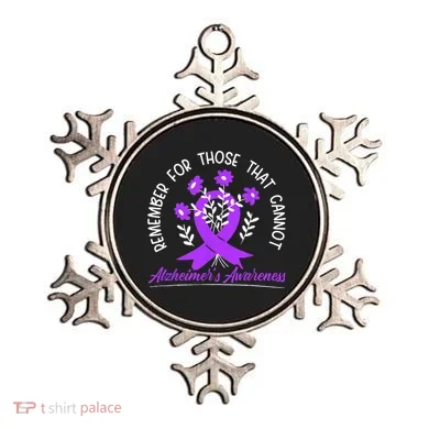 Remember For Thise That Cannot Alzheimers Awareness Ornament