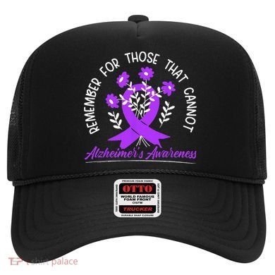 Remember For Thise That Cannot Alzheimers Awareness Hat