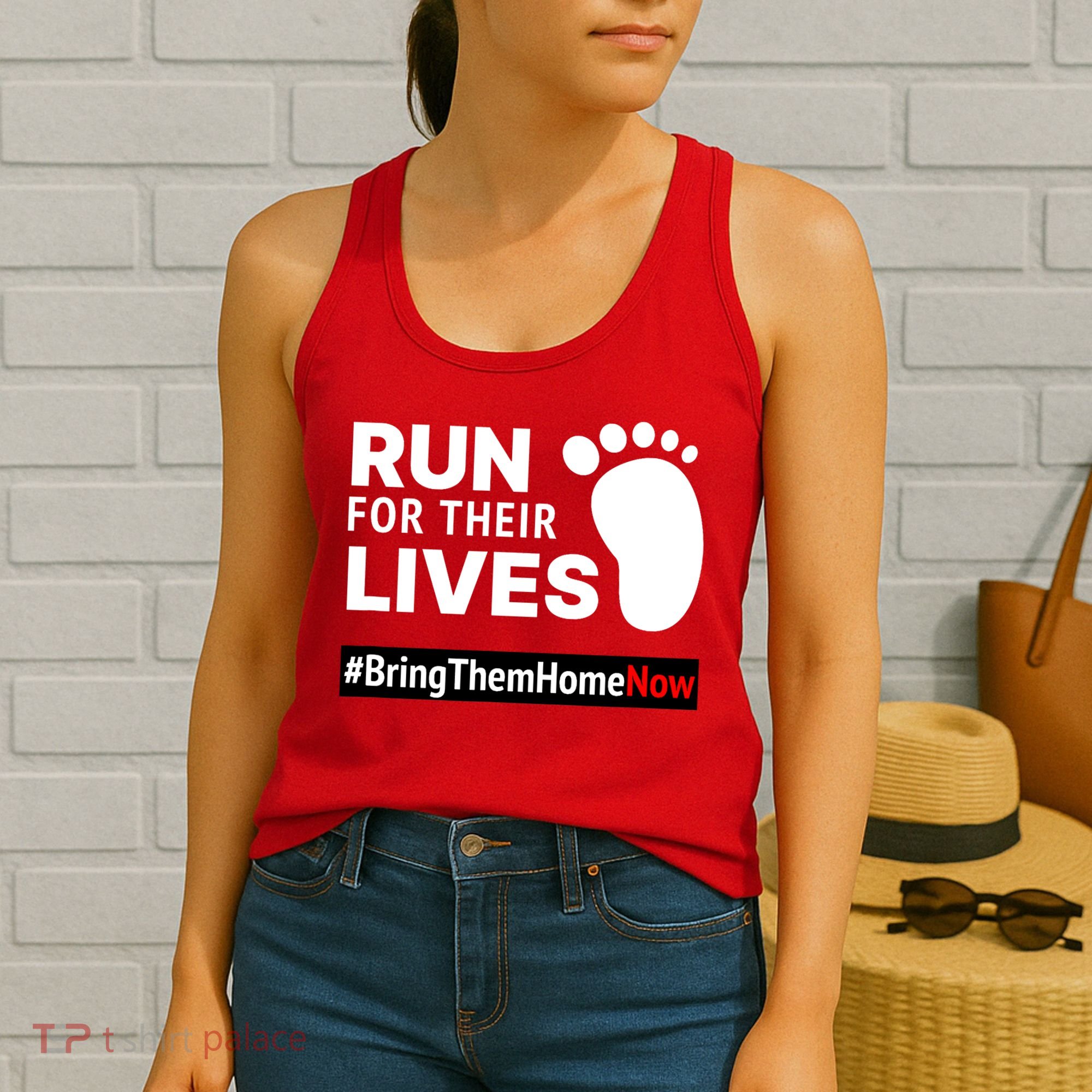 Run For Their Lives Women's Tank Top