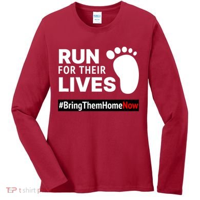Run For Their Lives Women's Long Sleeve Shirt
