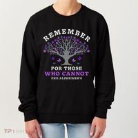 Remember For Those Who Cannot AlzheimerS Awareness Women's Sweatshirt thumb 0