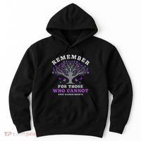 Remember For Those Who Cannot AlzheimerS Awareness Hoodie thumb 0