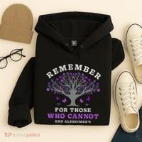 Remember For Those Who Cannot AlzheimerS Awareness Hoodie thumb 4