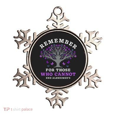 Remember For Those Who Cannot AlzheimerS Awareness Ornament