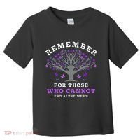 Remember For Those Who Cannot AlzheimerS Awareness Toddler T-Shirt thumb 0