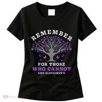 Remember For Those Who Cannot AlzheimerS Awareness Women's T-Shirt thumb 0