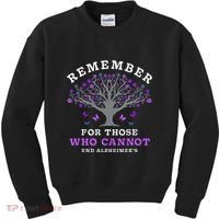 Remember For Those Who Cannot AlzheimerS Awareness Kids Sweatshirt thumb 0