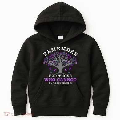 Remember For Those Who Cannot AlzheimerS Awareness Kids Hoodie