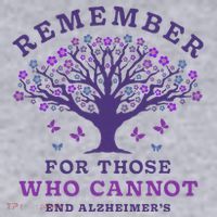 Remember For Those Who Cannot AlzheimerS Awareness Dementia Women's Sweatshirt thumb 2