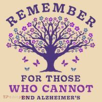 Remember For Those Who Cannot AlzheimerS Awareness Dementia Tote Bag thumb 4
