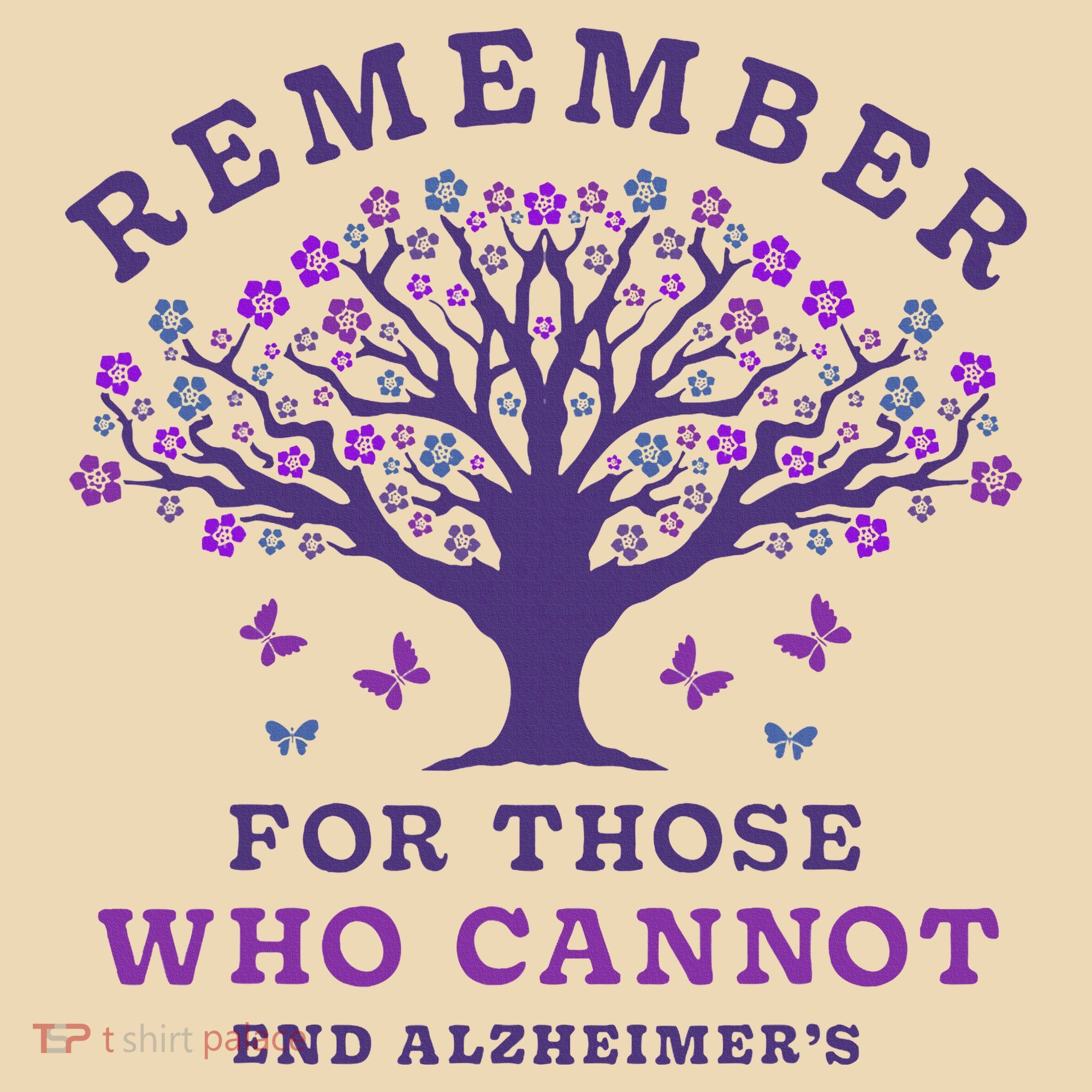 Remember For Those Who Cannot AlzheimerS Awareness Dementia Tote Bag