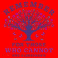 Remember For Those Who Cannot AlzheimerS Awareness Dementia Santa Hat thumb 1