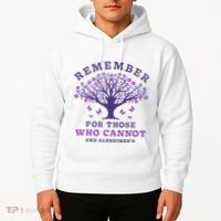 Remember For Those Who Cannot AlzheimerS Awareness Dementia Hoodie thumb 2