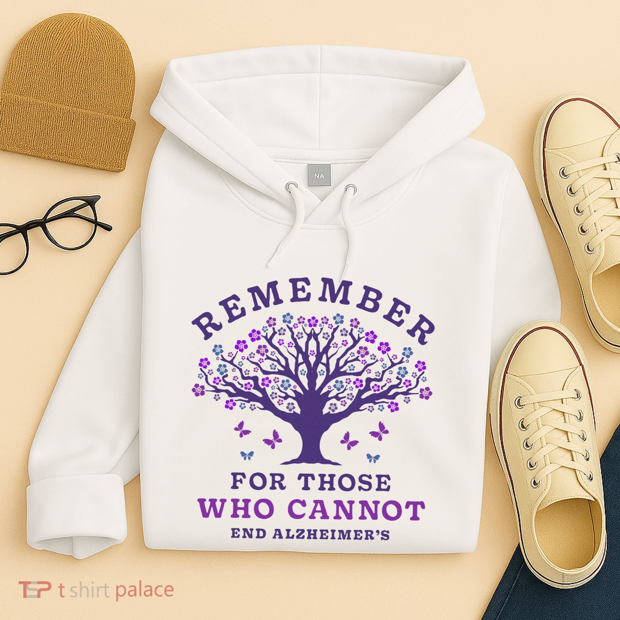 Remember For Those Who Cannot AlzheimerS Awareness Dementia Hoodie