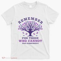 Remember For Those Who Cannot AlzheimerS Awareness Dementia T-Shirt thumb 0
