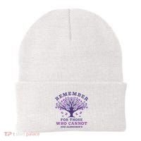 Remember For Those Who Cannot AlzheimerS Awareness Dementia Beanie thumb 0