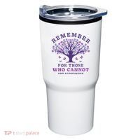 Remember For Those Who Cannot AlzheimerS Awareness Dementia Tumbler thumb 0