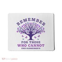 Remember For Those Who Cannot AlzheimerS Awareness Dementia Mousepad thumb 0