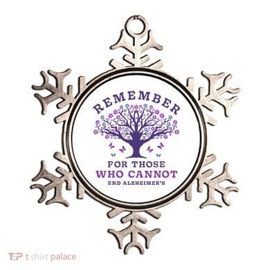 Remember For Those Who Cannot AlzheimerS Awareness Dementia Ornament