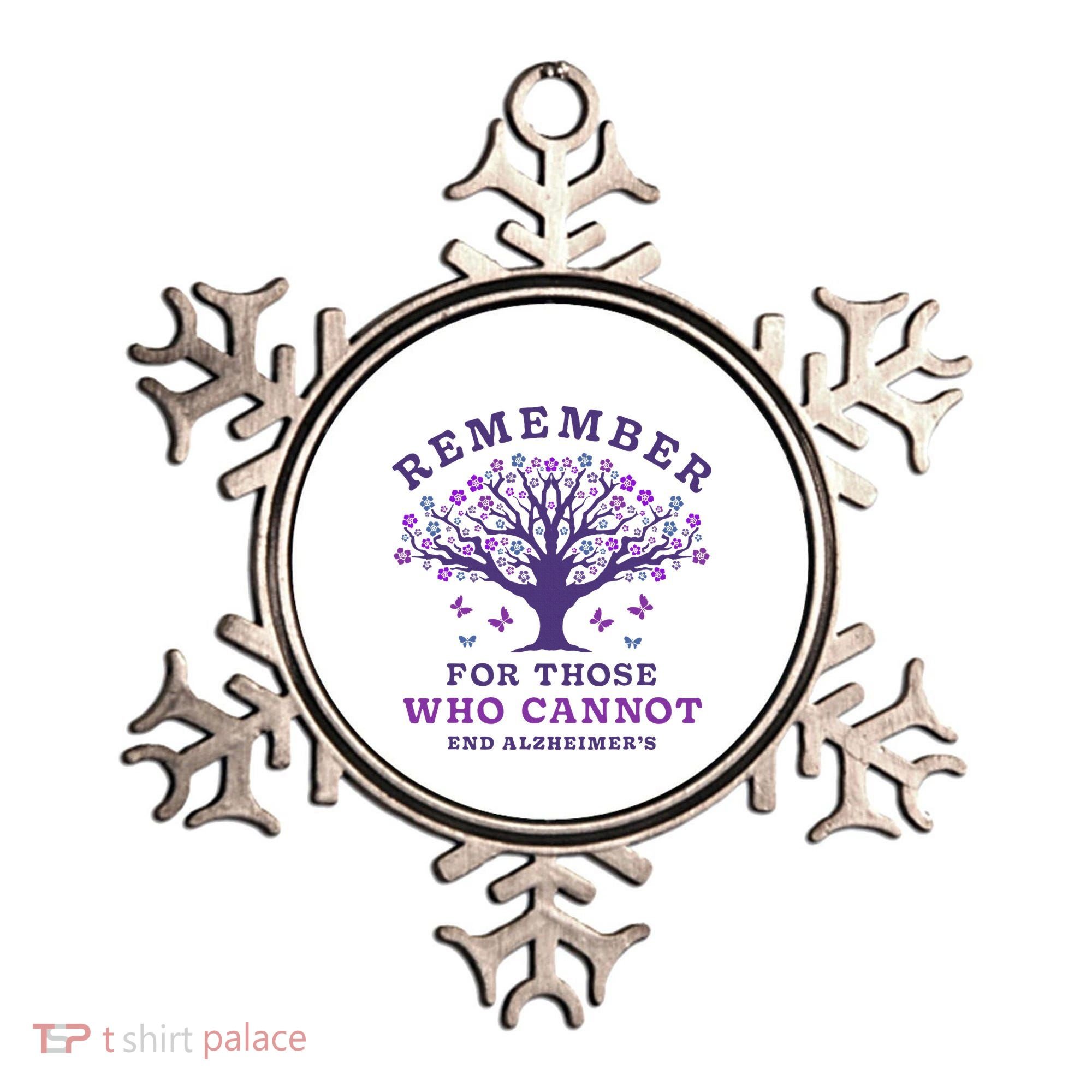 Remember For Those Who Cannot AlzheimerS Awareness Dementia Ornament