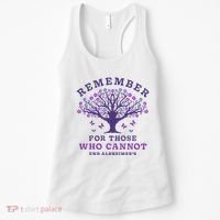 Remember For Those Who Cannot AlzheimerS Awareness Dementia Women's Tank Top thumb 0