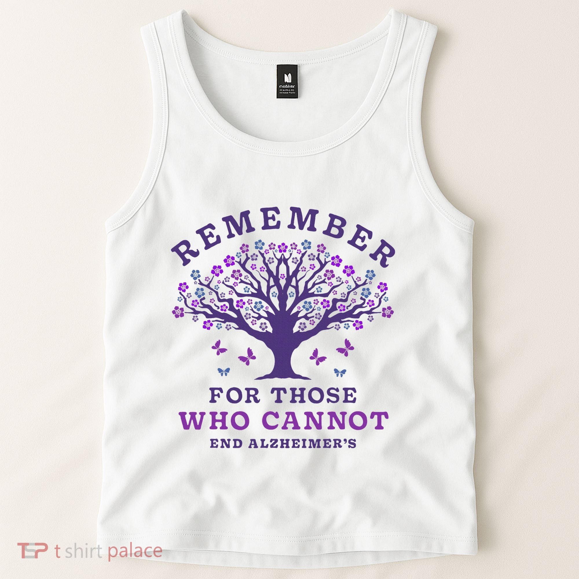 Remember For Those Who Cannot AlzheimerS Awareness Dementia Tank Top
