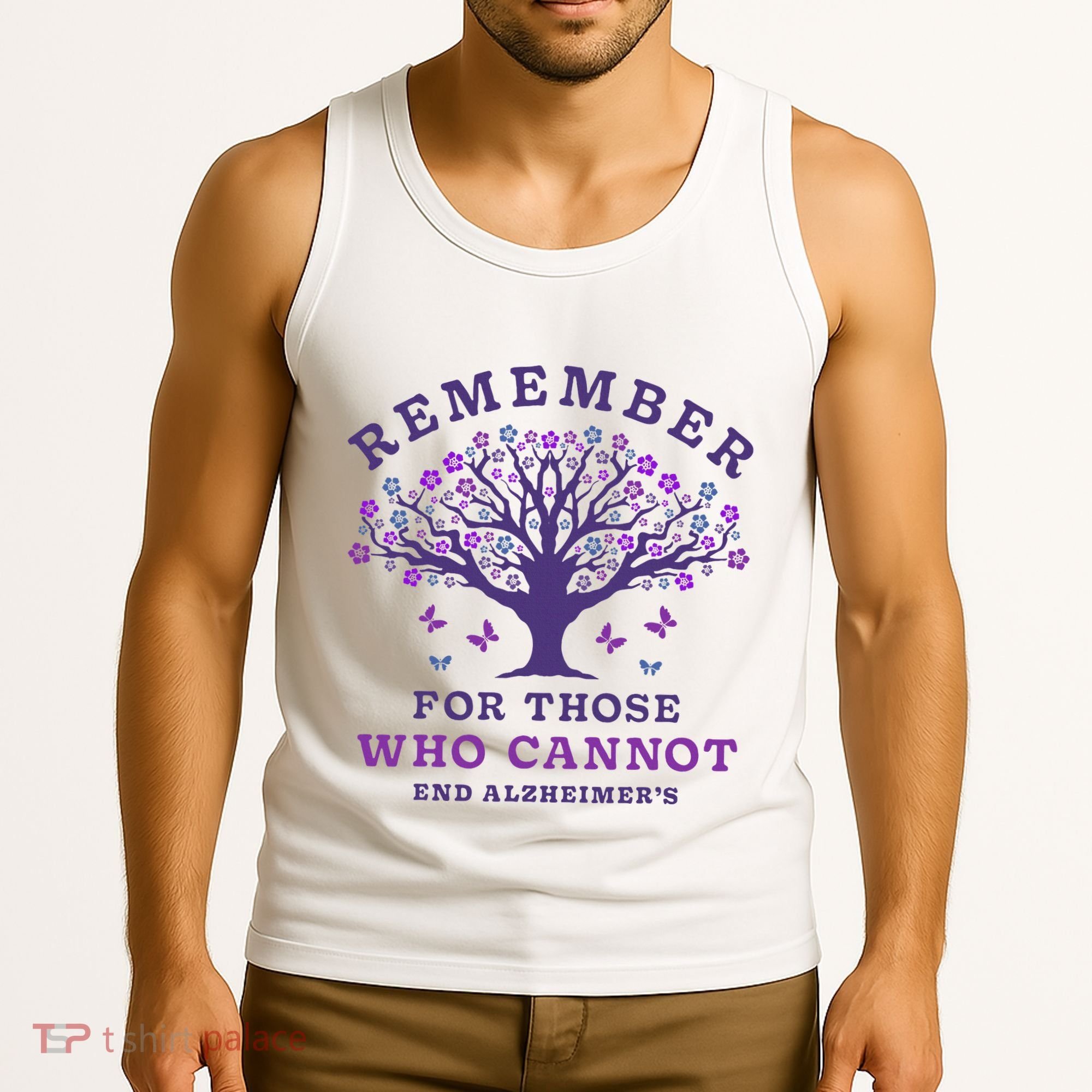 Remember For Those Who Cannot AlzheimerS Awareness Dementia Tank Top