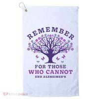 Remember For Those Who Cannot AlzheimerS Awareness Dementia Golf Towel thumb 0