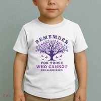 Remember For Those Who Cannot AlzheimerS Awareness Dementia Toddler T-Shirt thumb 2