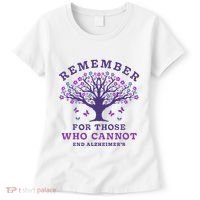 Remember For Those Who Cannot AlzheimerS Awareness Dementia Women's T-Shirt thumb 0